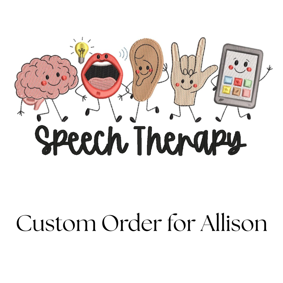 Custom Order for Allison