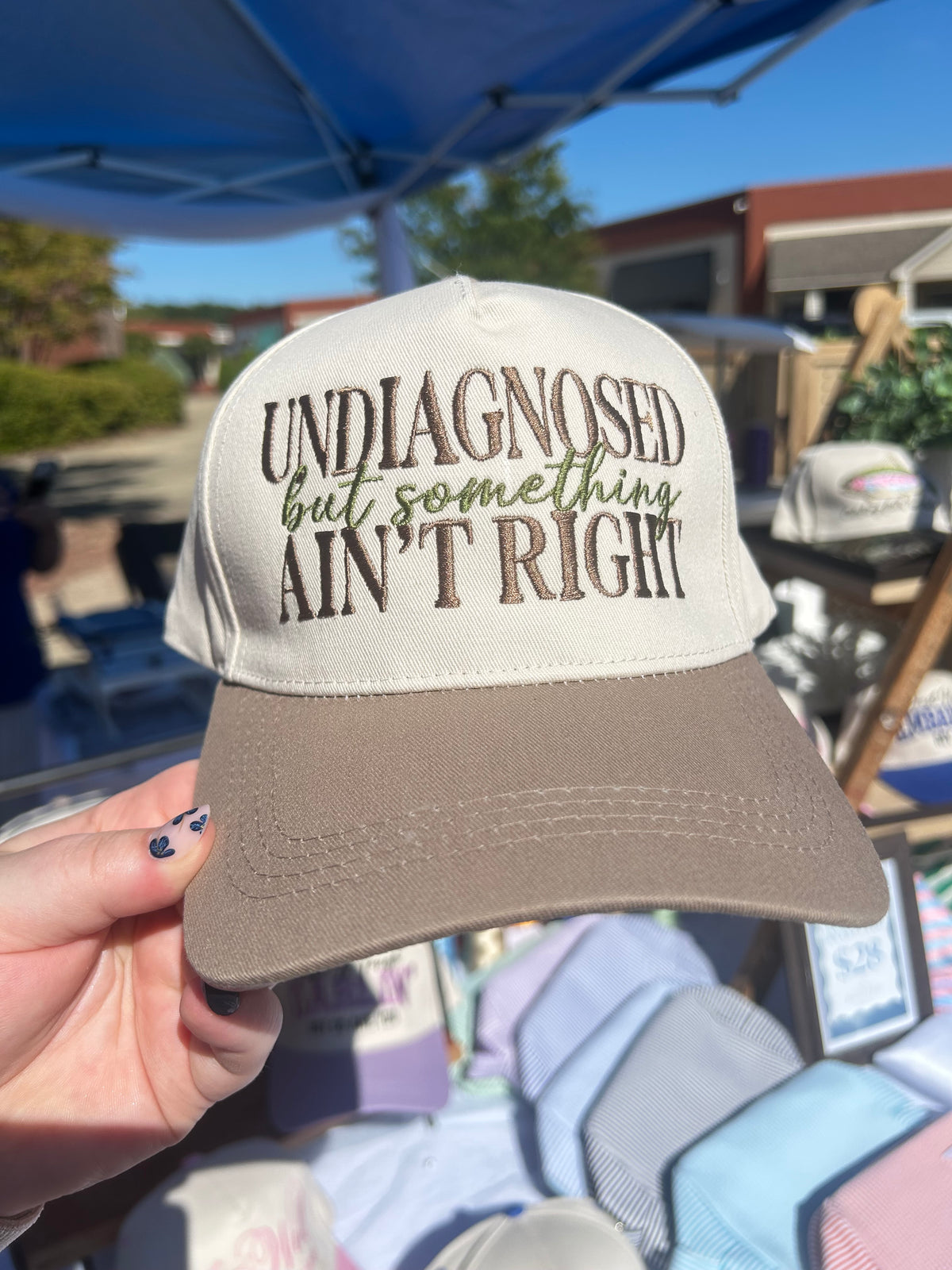 Undiagnosed But Something Ain’t Right Trucker Hat