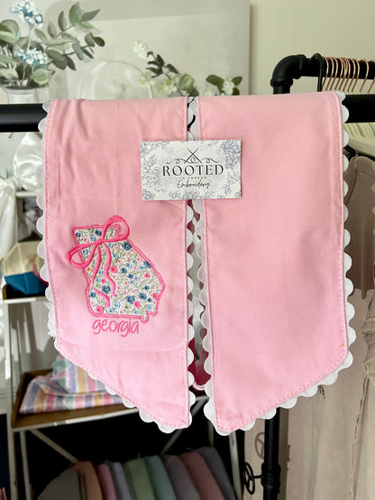 State Floral Georgia Wreath Sash Custom Embroidered